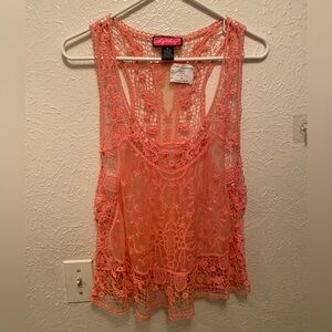 Boho Mesh Top